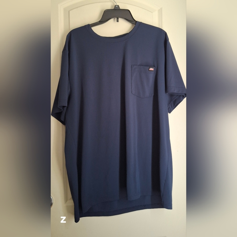 Dickies Men's Navy Blue T-Shirt Short Sleeve Sz‎ 2XL Work Casual Outdoors
